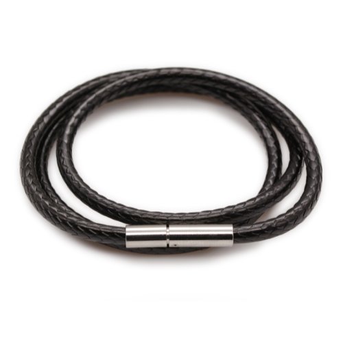 Image de Chaîne Dentelle Collier Bricolage - Noir, Rouge, Café