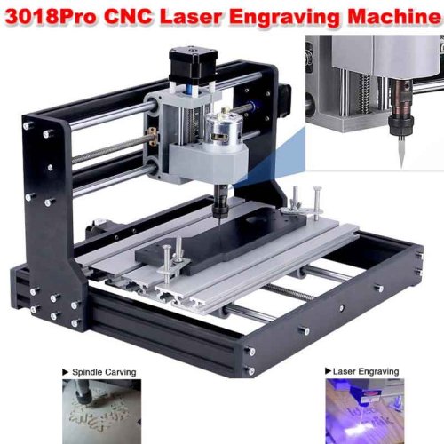 Bild von CNC 3018 Pro Lasergravurmaschine – Präzise Bearbeitung für Holz, Kunststoff & Acryl