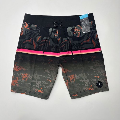 Immagine di Pantaloncini da Spiaggia Uomo Estivi in Spandex Elastici con Stampa Moderna, Asciugatura Rapida, Sportivi e Casual per Attività all'Aperto, Taglie 30-36