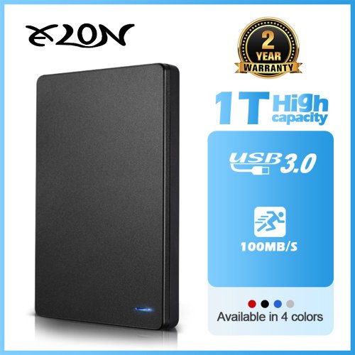 Bild von Tragbares externes HD-State-Laufwerk, USB 3.0, externe Hochgeschwindigkeits-Festplatte, Metall, 1 TB, 500 GB, Speichergeräte für Laptop, PC, MacBook, PS4, PS5