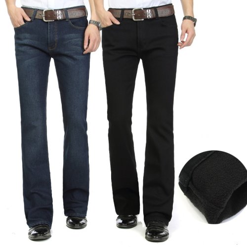 Bild von Warme Herren-Fleece-Jeans – Stilvoll & Komfortabel für den Winter