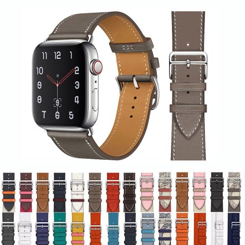 Image de Bracelets en Cuir pour Apple Watch - Tous Modèles