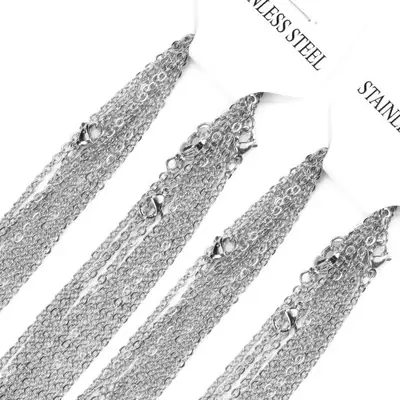 Image de Colliers en Acier Inoxydable - Lot de 10 Pièces