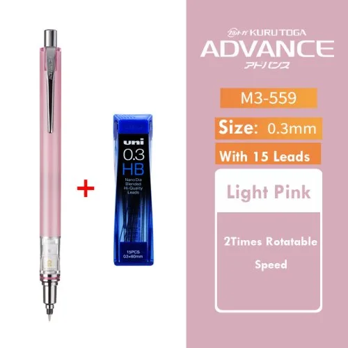 1 roze 1 vulling 0,3mm