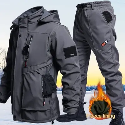 Image de Costume Stormtrooper Polaire Imperméable - Tenue de Travail Hiver