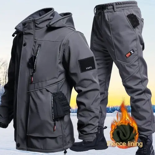 Image de Costume Stormtrooper Polaire Imperméable - Tenue de Travail Hiver