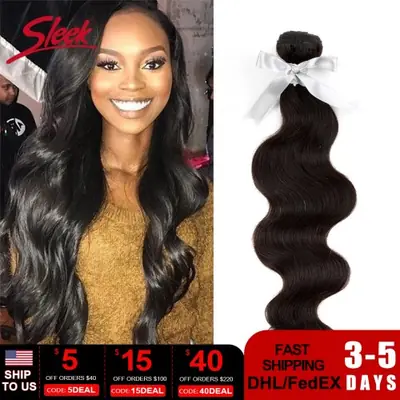 Image de Extensions de Cheveux Brésiliennes Remy - Ondulées Naturelles