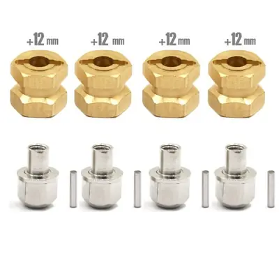 Image de Adaptateur de Roue Hexagonal 12/15/17mm - 4 Pièces pour RC