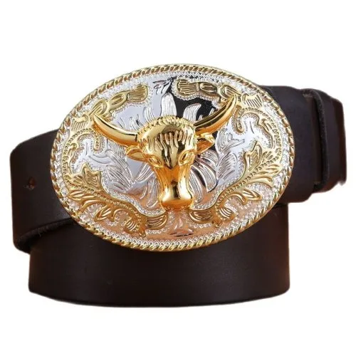 Negro buffalo hebilla
