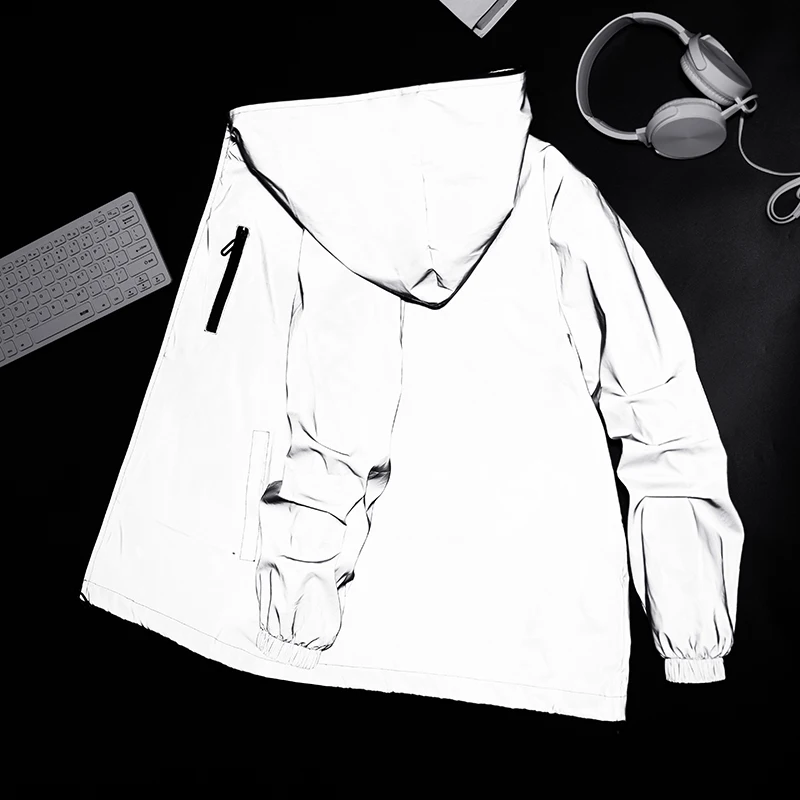 Image de Veste Noctilucence Streetwear Harajuku