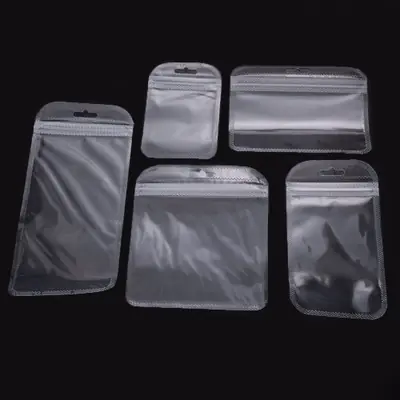 Image de Sacs Transparentes à Fermeture Éclair - Lot de 50