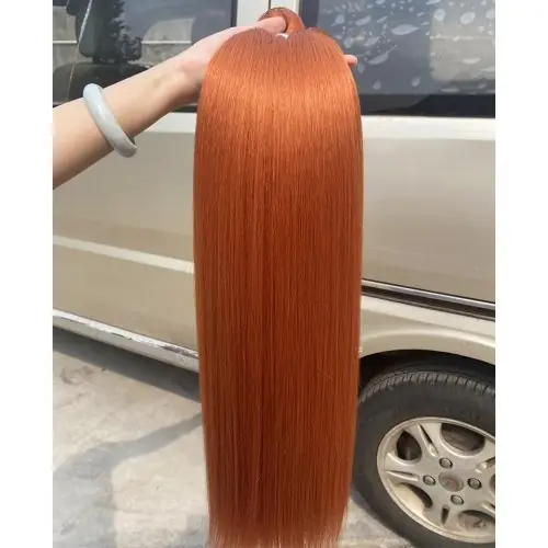 Image de Extensions Cheveux Synthétiques Yaki Lisses Super Longues