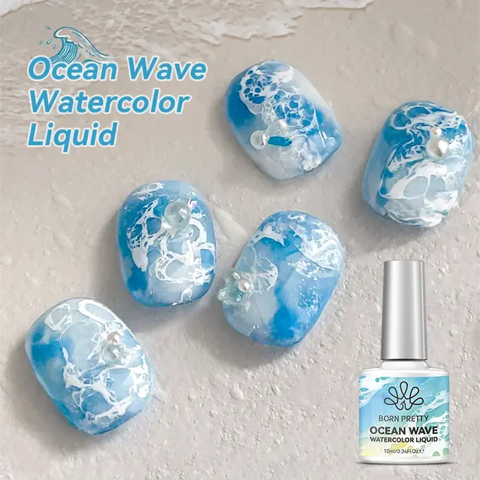 Océan ondulé gel