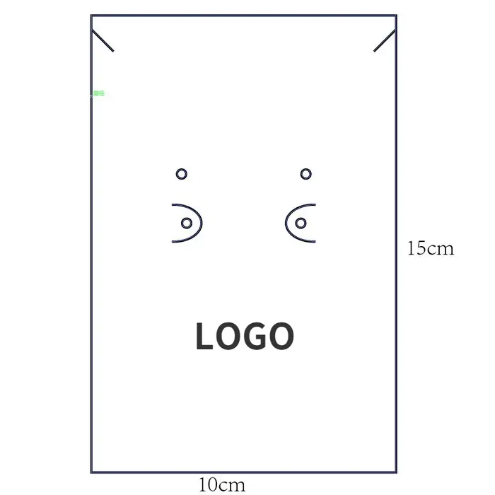 10x15cm mit Logo
