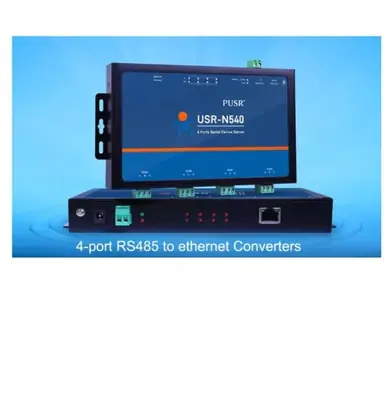 Image de Convertisseur IP USR N540 : RS232/RS485/RS422 vers Ethernet TCP