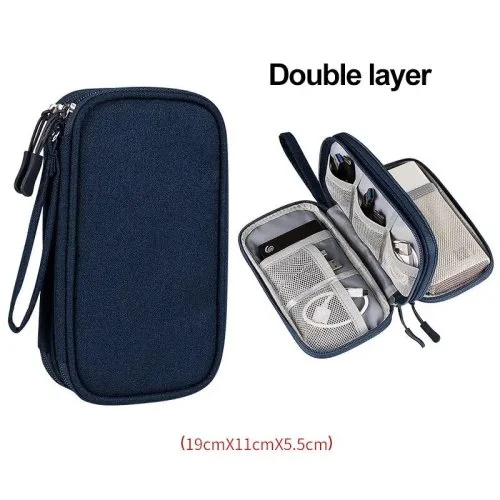 Blauw dubbel laag
