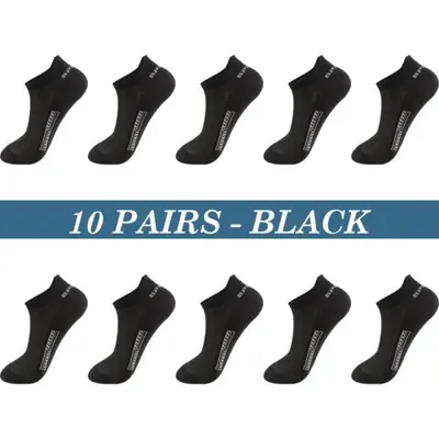 Image de Chaussettes Homme Coton Respirantes - Lot de 10 Paires