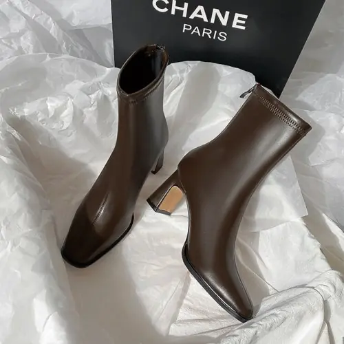 Image de Bottines Vintage Chaudes pour Femme - Style Automne-Hiver