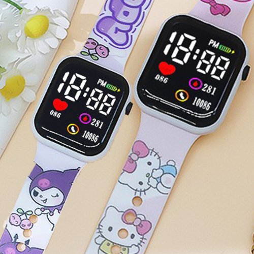 Image de Montre Hello Kitty Numérique pour Enfants