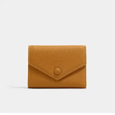 Image de Portefeuille Femme Luxe Petit Format - Cuir PU & Fermeture Éclair