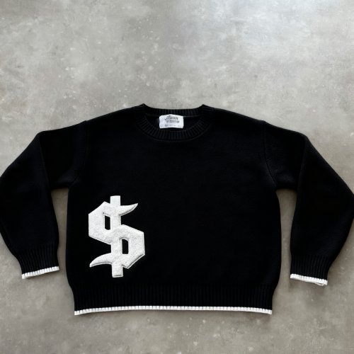 Image de Pull Y2K Gris Argent - Style Vintage Streetwear