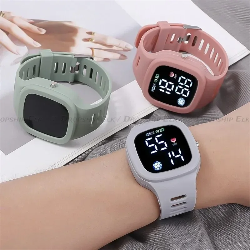 Imagen de Reloj Digital LED para Niños con Pantalla Táctil