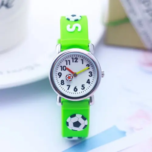 Image de Montre Enfant Football 3D - Design Animé & Sportif