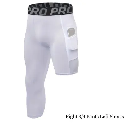 Image de Collant de Compression 3/4 pour Sport - Performance & Confort