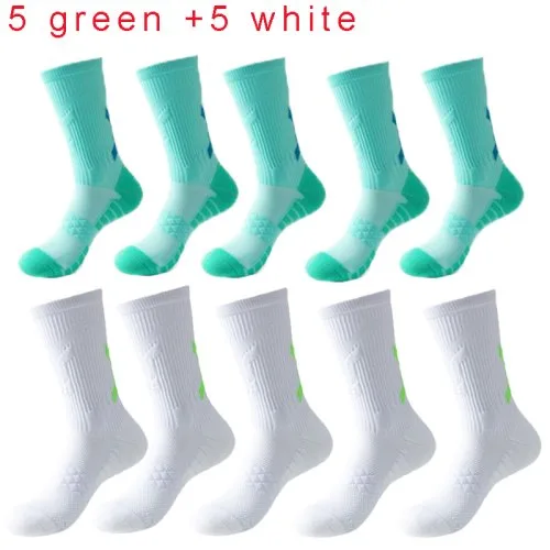 5 zielony 5 biały