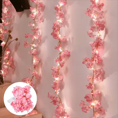 Guirlande Lumineuse Fleurs de Cerisier 1,25m