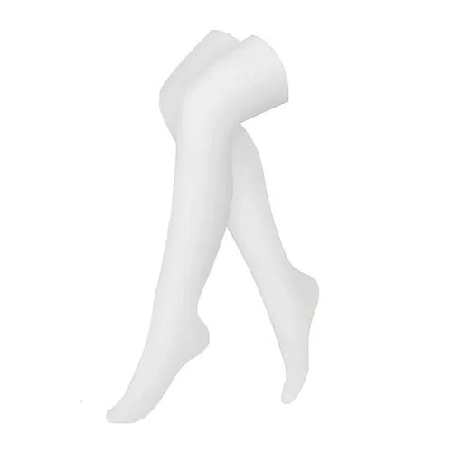 Knie wit