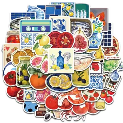 Image de Autocollants Tomates Kawaii - Déco Étanche pour Ordinateur & Téléphone