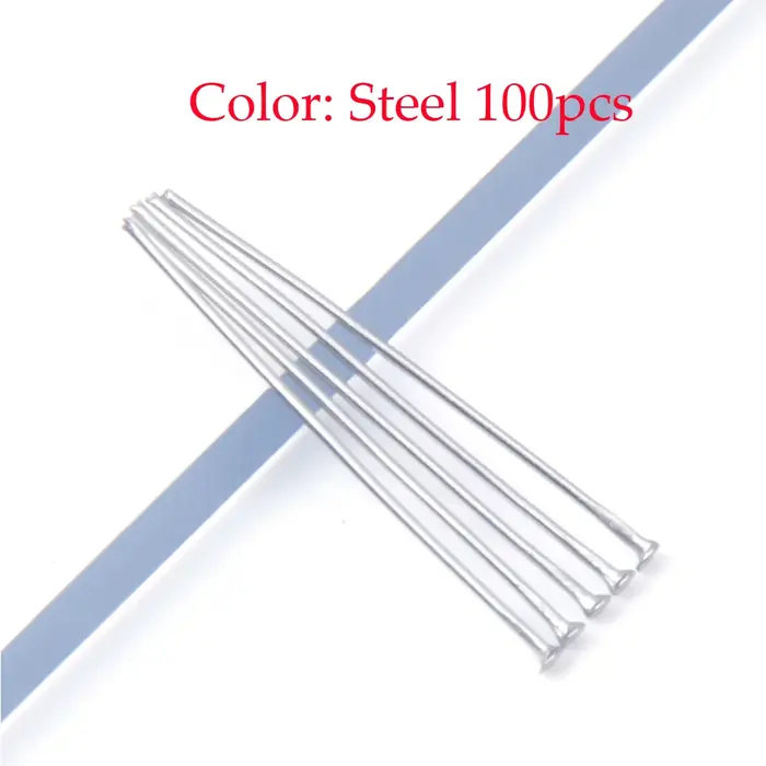Image de Broches à Billes Dorées en Acier Inoxydable 316 - Lot de 50/100 pcs