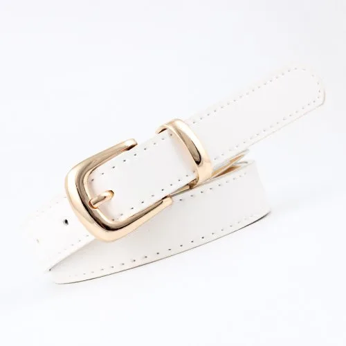 White gold buckle