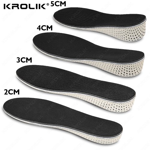 Immagine di Solette Sportive in Memory Foam e EVA da 2,5 cm per Aumento Altezza – Inserti Ultraleggeri e Traspiranti per Uomo e Donna