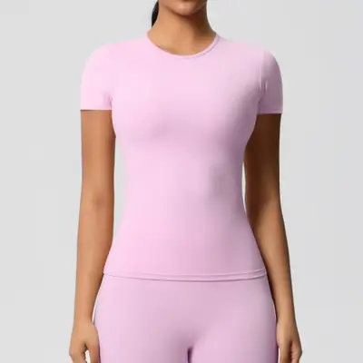 Image de T-Shirt de Sport Femme Respirant & Élastique
