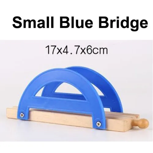 Klein blau brücke
