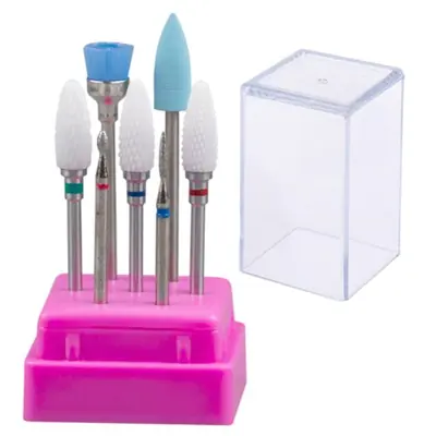 Image de Kit de Fraise à Ongles 7 Pièces - Nail Art Pro