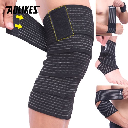 Image de Soutien Genou Élastique - Protection Sportive & Compression