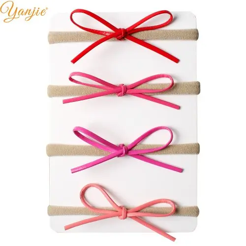 Image de Bandeau Daim Arc Enfant - Accessoire Cheveux Élégant