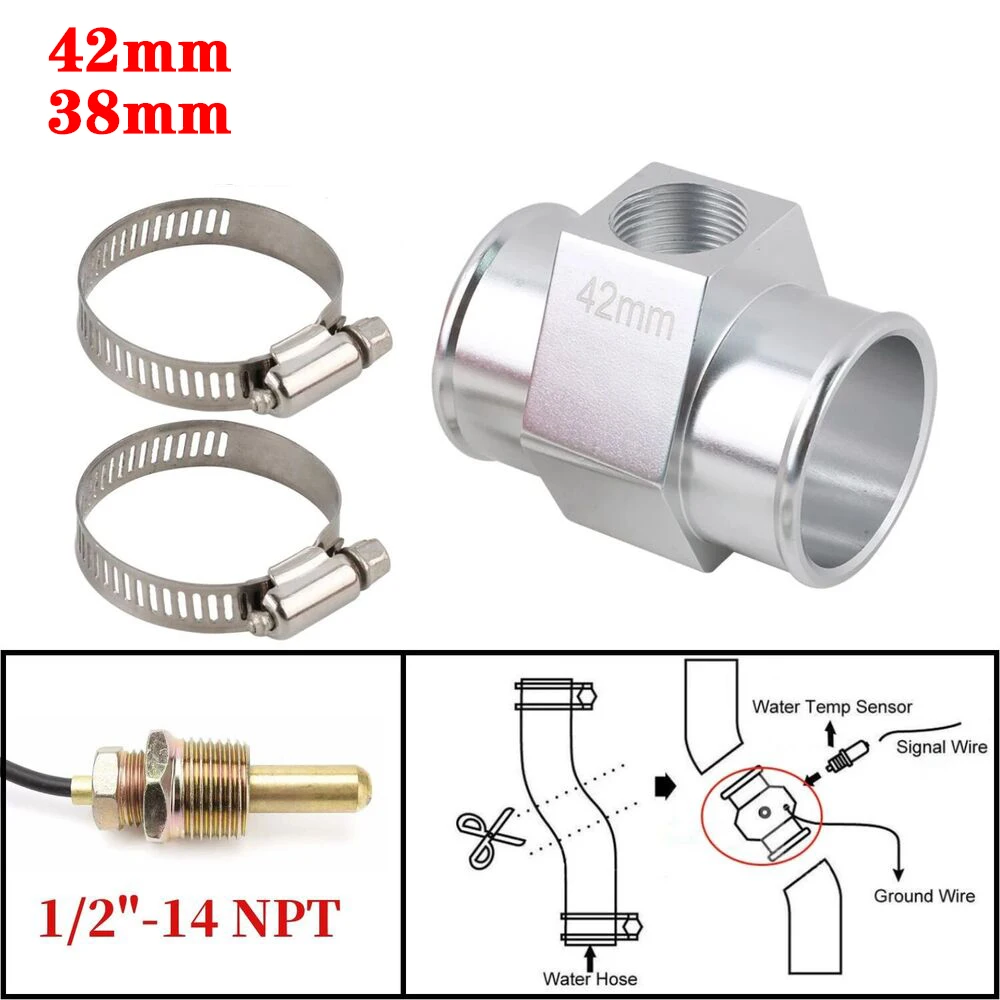 Afbeelding van Radiator Adapter 38/40/42mm - Universele Water Temperatuur Sensor Aansluiting
