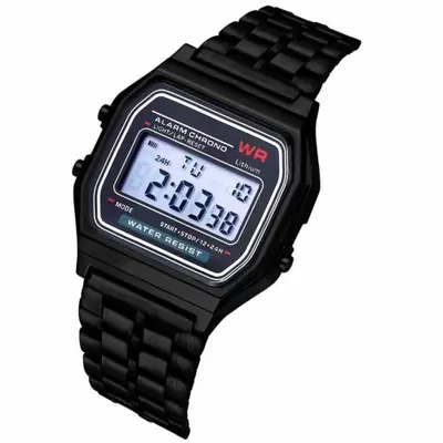 Montre Digitale F91W - Style Élégant & Fonctions Pratiques