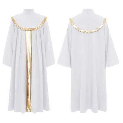 Image de Robe de Chorale Élégante pour Enfants - Costume de Danse de Louange