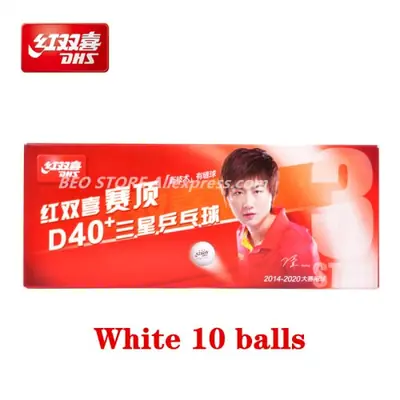 Image de Balle de Ping-Pong DHS 3 Étoiles - Qualité Pro