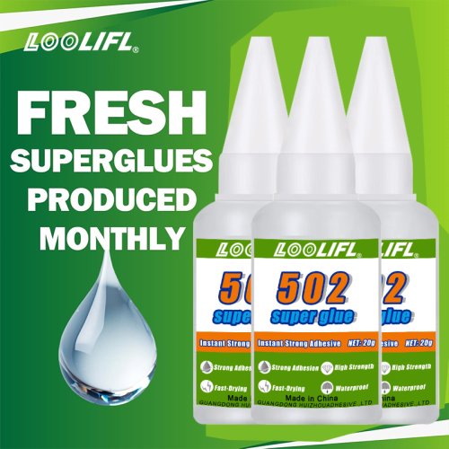 Image of Natural Instant Bonding Glue – Strong Cyanoacrylate Adhesive for Wood, Plastic, Ceramics & Metal – Fast 10-Second Fix for All-Purpose Repairs