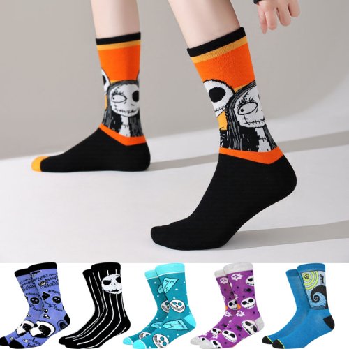 Image de Chaussettes Halloween Dessins Animés - Style Fun & Confort