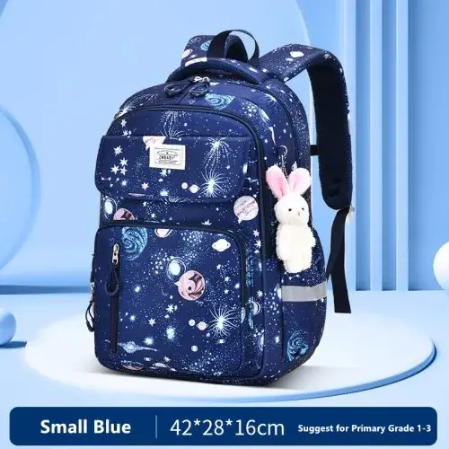Image de Sac à Dos Kawaii Rose Violet pour Filles - École Primaire