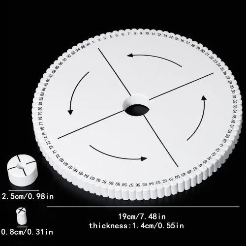 19 cm rond-rond