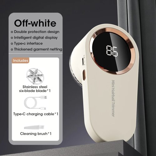 Afbeelding van Lint Remover voor kleding LED Digitale Elektrische Pellet Pluisverwijderaar USB Oplaadbare Fuzz Stof Scheerapparaat Trui Dropshipping