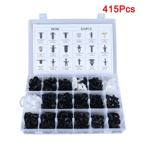 415Pcs Clips